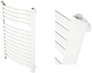 Grzejnik Łazienkowy Drabinka Slim 400x1120 Biały