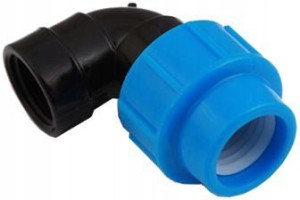 KOLANO 90st GW 40 mm x 6/4" do rur PE PN20