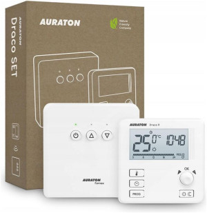 Bezprzewodowy Regulator Termostat Pokojowy Auraton