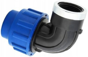 Kolano Pe Skręcane Do Rur Fts 90° Gw 3/4'' X 25mm