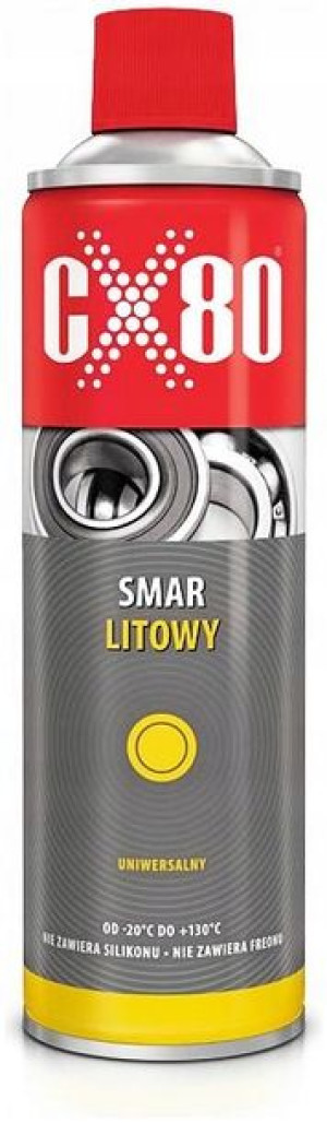 Cx80 Smar Litowy Uniwersalny Aerozol Spray 500ml