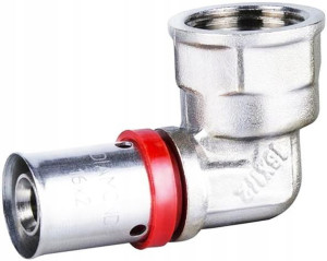 Kolano Zaciskane Pex 20 X 3/4 Gw Zaprasowywane