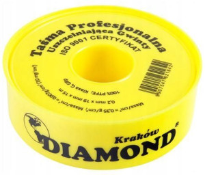 Teflon Taśma Uszczelniająca 19 X 15 M X 0,2 Mm
