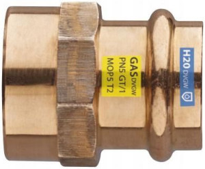 Mufa Zaciskowa Cu Gaz Woda 1 X 28 Gw Frabo Press