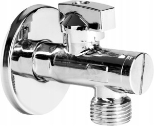 Zawór Kulowy Kurek Kątowy Mini Z Filtrem 1/2 X 3/4