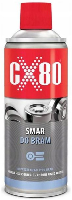 Cx80 Smar Do Bram Kłódek Zamków Zawiasów 500ml