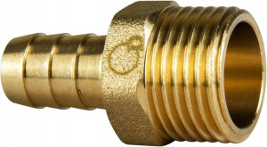 Końcówka Do Węża Złączka Mosiężna 1/2 X 14 Mm Gz