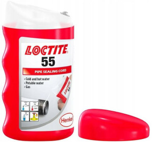 Nici Do Uszczelniania Gwintów Rur Loctite 55 160m