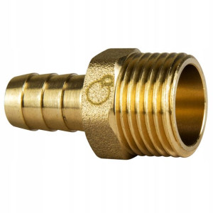 Końcówka Do Węża Złączka Mosiężna 1/2 X 10 Mm Gz