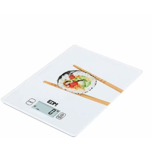 kuchennej wagi EDM Biały 5 kg (14 x 19.5 cm)
