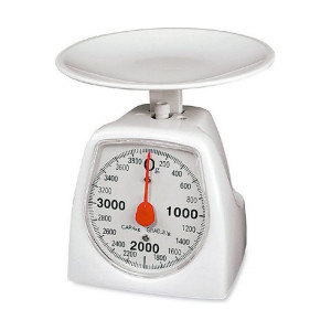 Waga Łazienkowa Analogowa EDM Biały 4 Kg (16,5 x 11 x 13 cm)