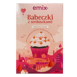 Emix Babeczki z serduszkami 327 g