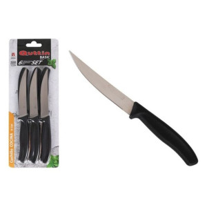 Zestaw noży Quttin Czarny (6 pcs)