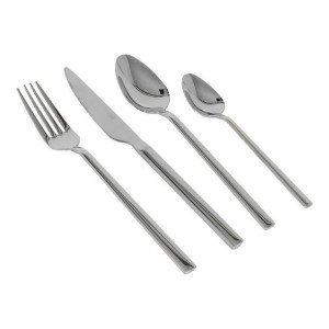 Zastawa stołowa Percutti Europa Srebrzysty Stal nierdzewna (16 pcs)