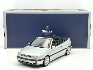 Volkswagen Golf 3 Cabriolet - 1995, silver Norev 1:18