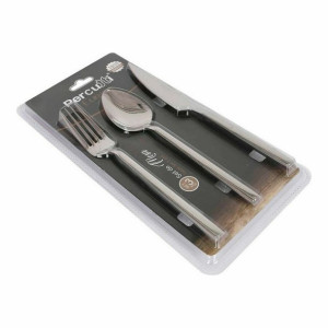 Zastawa stołowa Percutti Europa Srebrzysty Stal nierdzewna Stołowy (3 pcs)