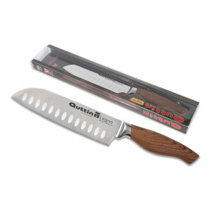 Nóż kuchenny Quttin Legno Santoku Stal nierdzewna (17 cm)