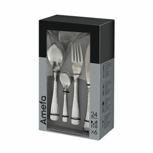 Zastawa stołowa Amefa Tam Tam Metal Stal (24 pcs)