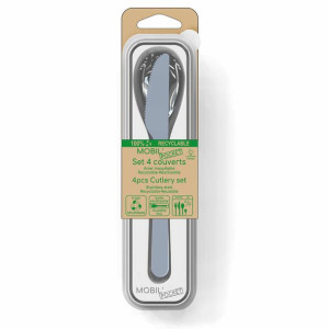 Zestaw sztućców Amefa Mobil Metal Stal (18 cm) (4 pcs)