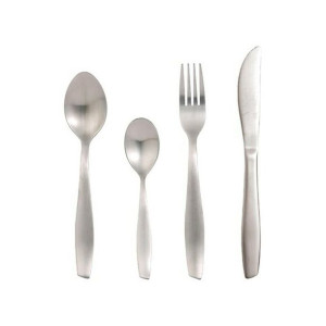 Zastawa stołowa Renberg Tebas Stal nierdzewna Srebrzysty (24 pcs)