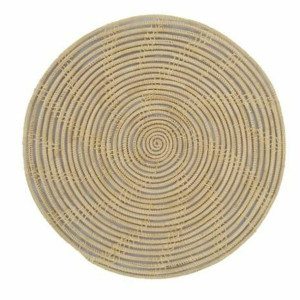 Podkładki na stół DKD Home Decor 38 x 38 x 0,5 cm Naturalny