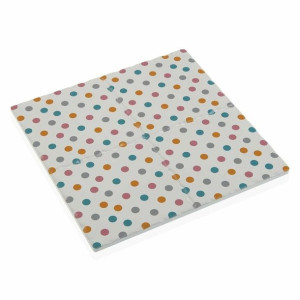 Podkładki na stół Versa Springdots Ceramika Korek (20 x 20 cm)