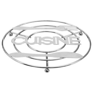 Podkładki na stół Secret de Gourmet Cuisine Metal (Ø 20 cm)