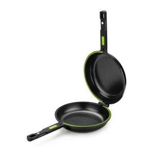 Patelnia do omletów BRA A121467 Ø 26 cm Czarny Aluminium