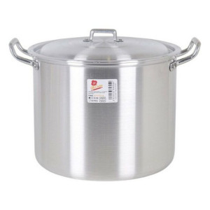 Garnek z Pokrywką Aluminium Srebrzysty 6 L (Ø 22 cm)