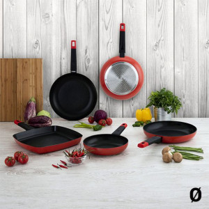 Patelnia nieprzywlekająca Pyrex Sabor Czarny Aluminium