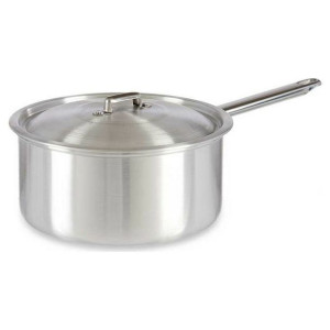 Garnek z Pokrywką Srebrzysty Aluminium 5 L (26 x 12 x 43 cm)