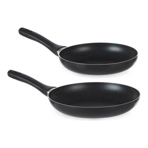Set Patlni 2 Części Czarny Aluminium