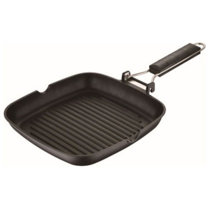Grill Bergner Czarny Aluminium (24 x 24 x 3,7 cm)