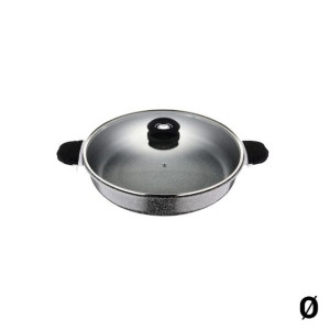 Garnek Bergner Szary Aluminium