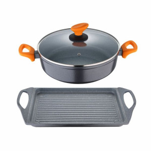 Garnek San Ignacio Cookware Lava 2 Części Aluminium (2 pcs)