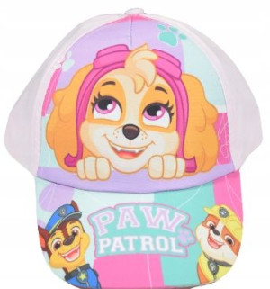 Czapka z daszkiem PSI PATROL 52 Jasnoróżowa