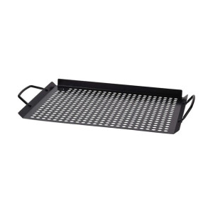 Grill Czarny Stal nierdzewna (30 x 20 cm)