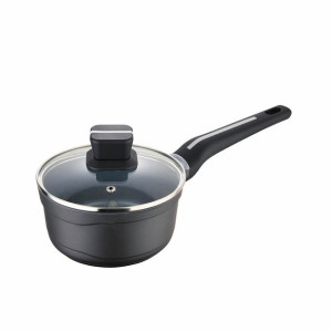Garnek z Pokrywką San Ignacio Bistro SG6424 Aluminium Czarny matowy