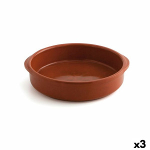 Garnek Raimundo Ceramika Brązowy (Ø 28 cm) (3 Sztuk)