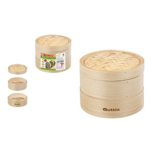 Parowar Quttin Bambus 2 poziomy (19-17 x 15.5 cm)