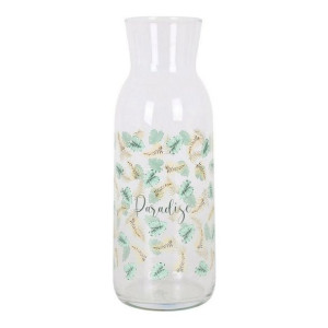 Kryztałowa butelka LAV Paradise Z pokrywką (1,2 L) (ø 6,8 x 25 cm)
