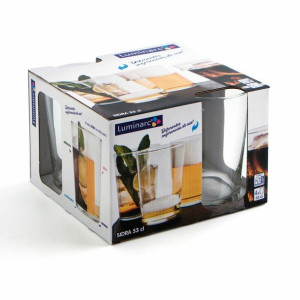 Zestaw kieliszków Luminarc Cydr Przezroczysty Szkło (530 ml) (4 Sztuk)