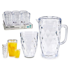 Zestaw kieliszków Plastikowy (1,5L) 5 Części