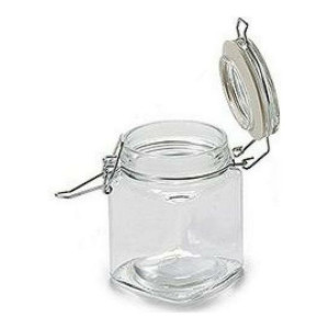 Słoik Vivalto Przezroczysty (200 ml) (6,5 x 9,5 x 9 cm)