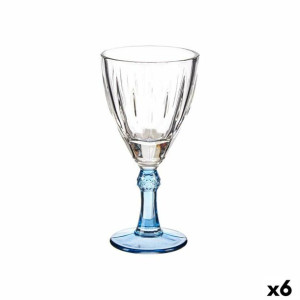Kieliszek do wina Exotic Szkło Niebieski 6 Sztuk (275 ml)