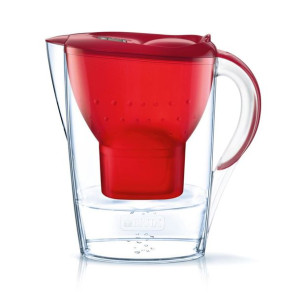 Dzbanek Filtrujący Brita Marella Cool 1,4 L Czerwony Plastikowy