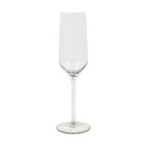 Kieliszek do szampana Carre Set Ø 6,9 x 23 cm 220 ml (2 Sztuk)