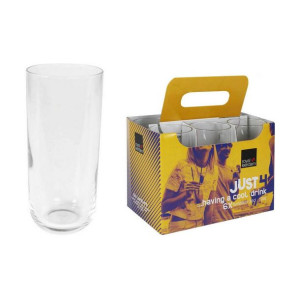 Zestaw kieliszków Just4 360 ml Stal nierdzewna (6 Sztuk)