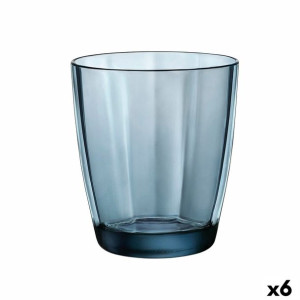 szklanka/kieliszek Bormioli Rocco Pulsar Niebieski Szkło 390 ml (6 Sztuk)
