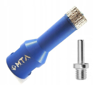 Wiertło Diamentowe 14mm Koronka Otwornica M14 Gres